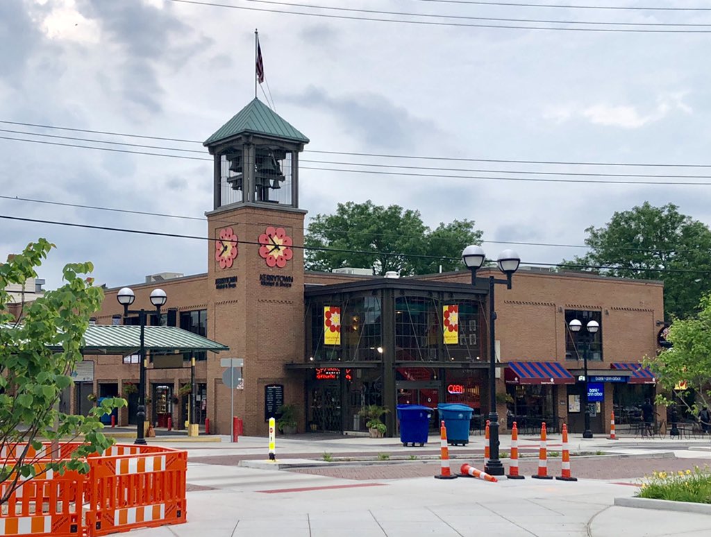 Kerrytown Market & Shops (1970s-1980s) /// The Market & Shops, which Hobbs & Black adapted from an abandoned warehouse, was the anchor project of the redevelopment of the Kerrytown neighborhood.