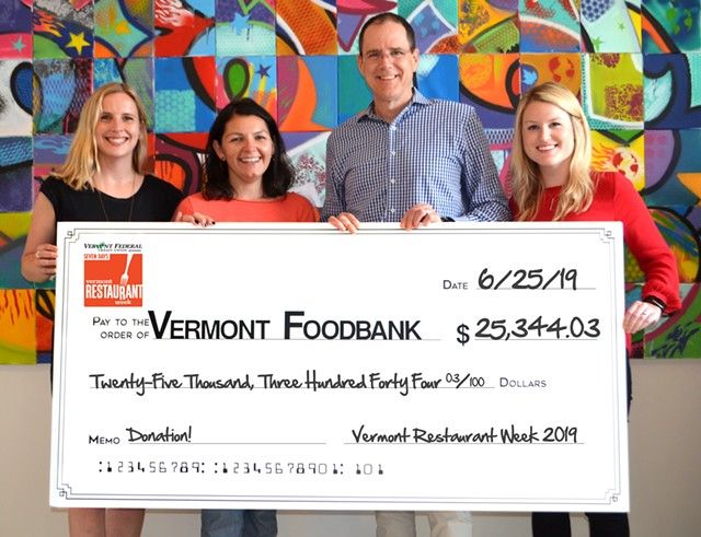 Vermont Restaurant Week started with a goal to celebrate local businesses and the vibrant food scene. Now, we celebrate our 10th anniversary with a record gift to the Vermont Foodbank. buff.ly/2X4zPcU