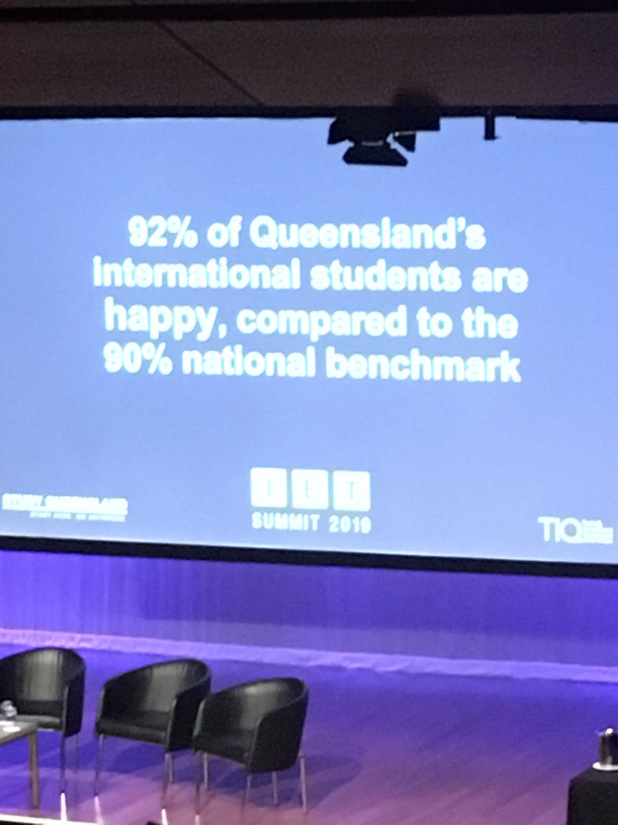 Education and training is the fastest growing export for Qld #IETsummit2019 ⁦<a href="/megs_shorty/">Megan Short</a>⁩ ⁦<a href="/SongYiBaek/">Song-Yi Baek</a>⁩ ⁦@StudyQld⁩