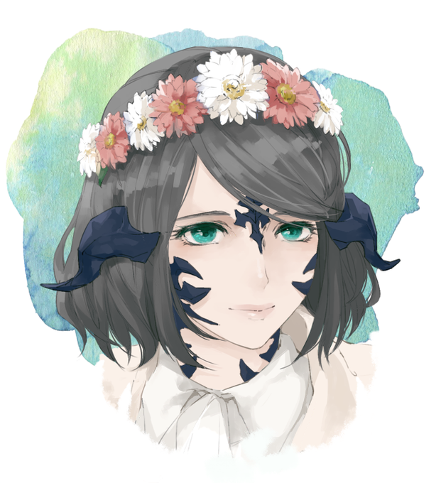 「flower wreath」 illustration images(Oldest｜RT&Fav:50)