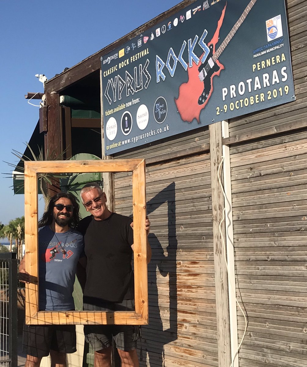 Work in progress....
Putting up the Cyprus Rocks ‘19 banners!!
#koursaros #cyprusrocksfestival #protaras