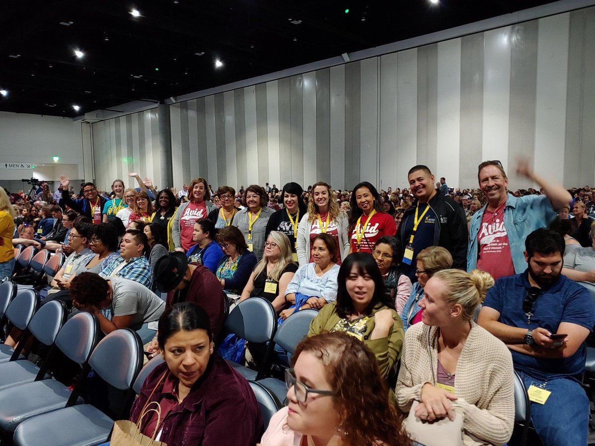 CamptonCindy's tweet image. Wilson School District #WilsonPrimary #WilsonElementary #AVIDNationalDemonstration #AVISSI19