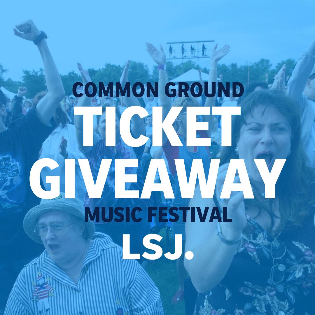 LSJNews's tweet photo. We've got tickets to Common Ground Music Festival! To win a pair, retweet this and tell us who you're most excited to see take the stage Thursday. Don't forget to use #LSJmeets. Winners will be announced 6/26 at 12 p.m. Good luck! https://t.co/2KbjqyXdPH https://t.co/kEuyp2HGhk