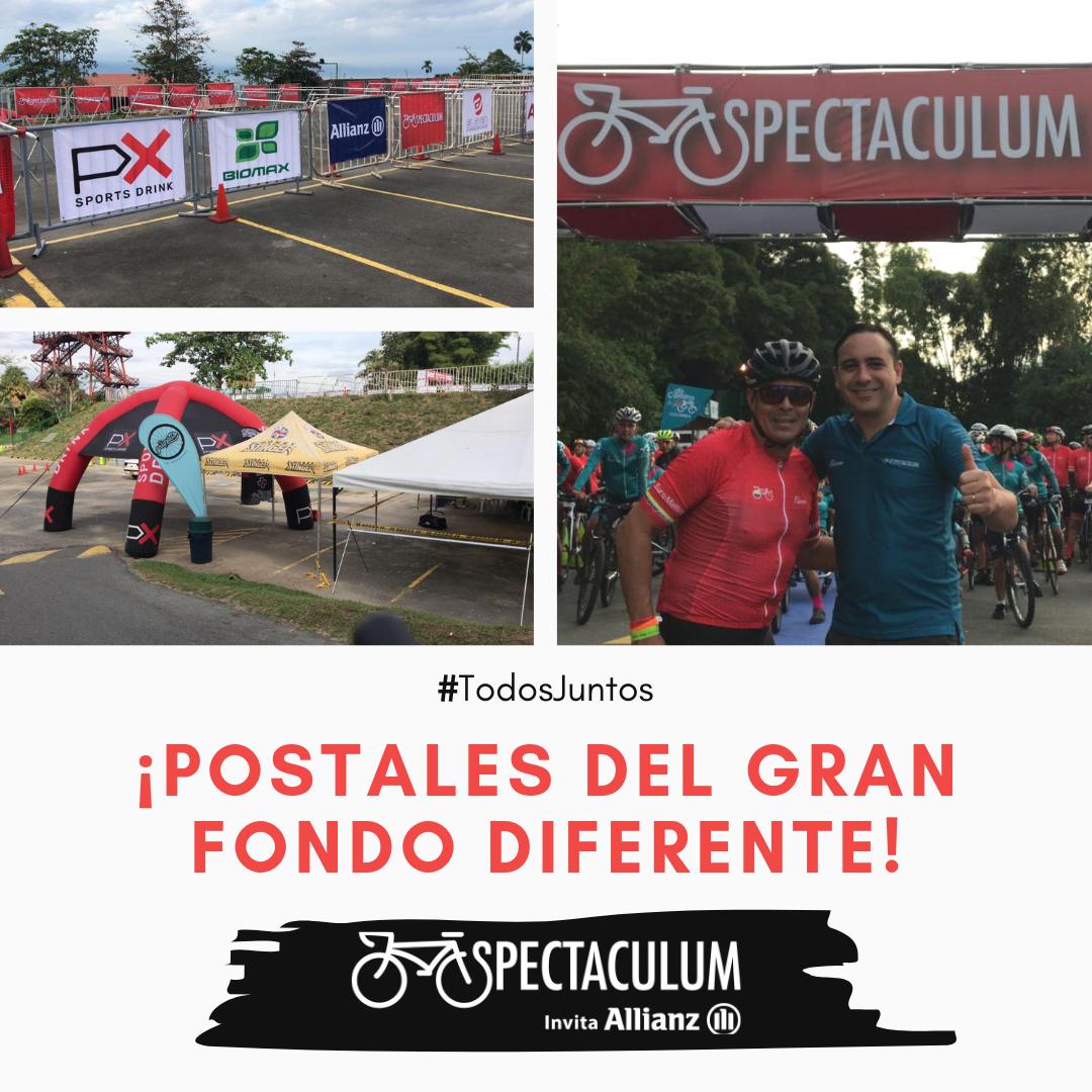 Continuamos compartiendo contigo más postales de #ElGranFondoDiferente 😍👏
A ti qué te pareció❓ Recuperando energías o sigues en #ModoSpectaculum ❓
Gracias a todos por haber formado parte de este evento inolvidable 💪💪💪
📍 <a href="/Parcafeoficial/">ParquedelCaféOficial</a>
