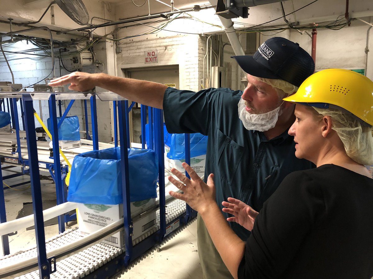 LGRutledge's tweet photo. Thank you, @Ricelandfoods for inviting me to tour your facilities today! Wonderful opportunity to see the Arkansas agricultural community always working hard to feed the world. https://t.co/sNRH7eLZwg
