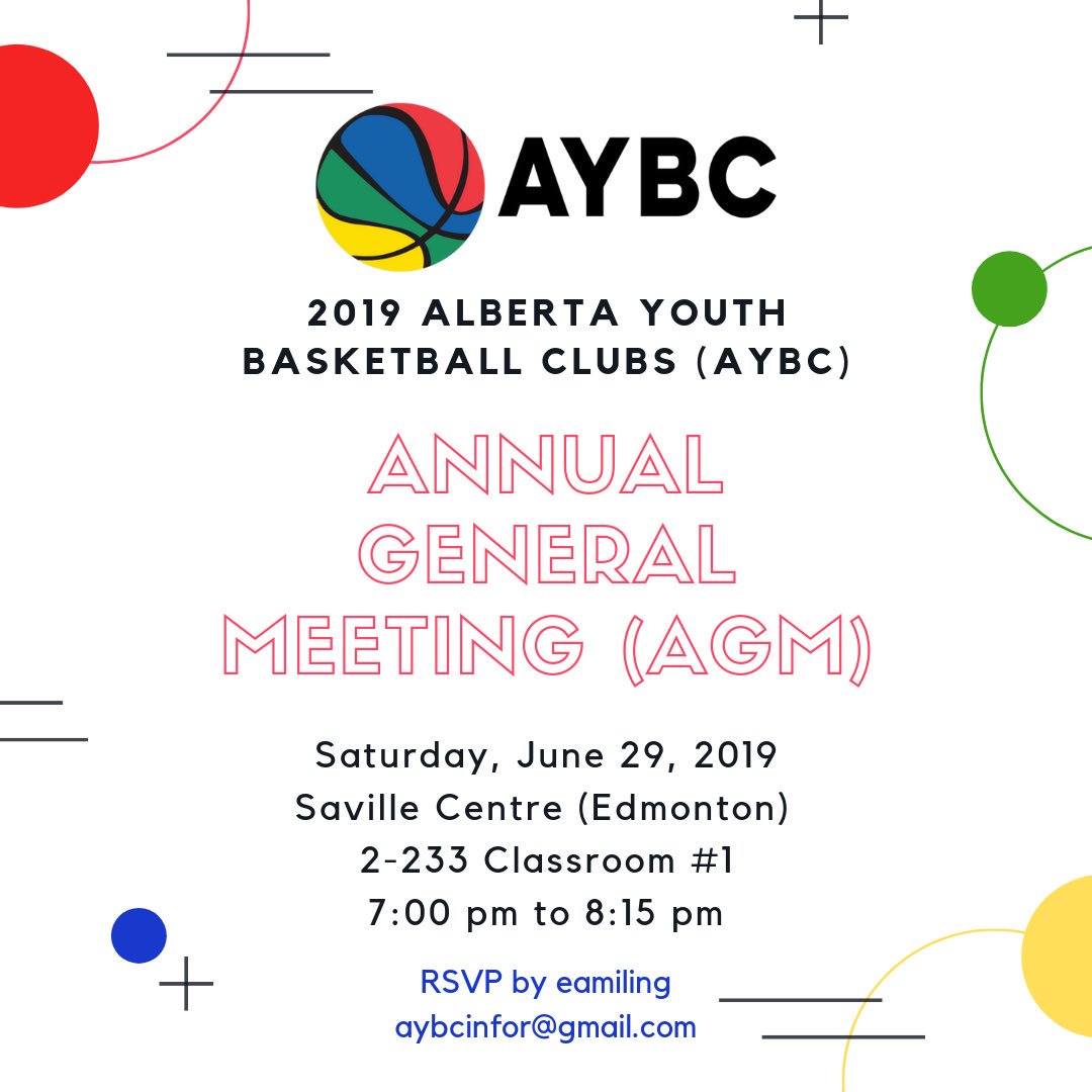 aybc_ca's tweet image. AGM this weekend