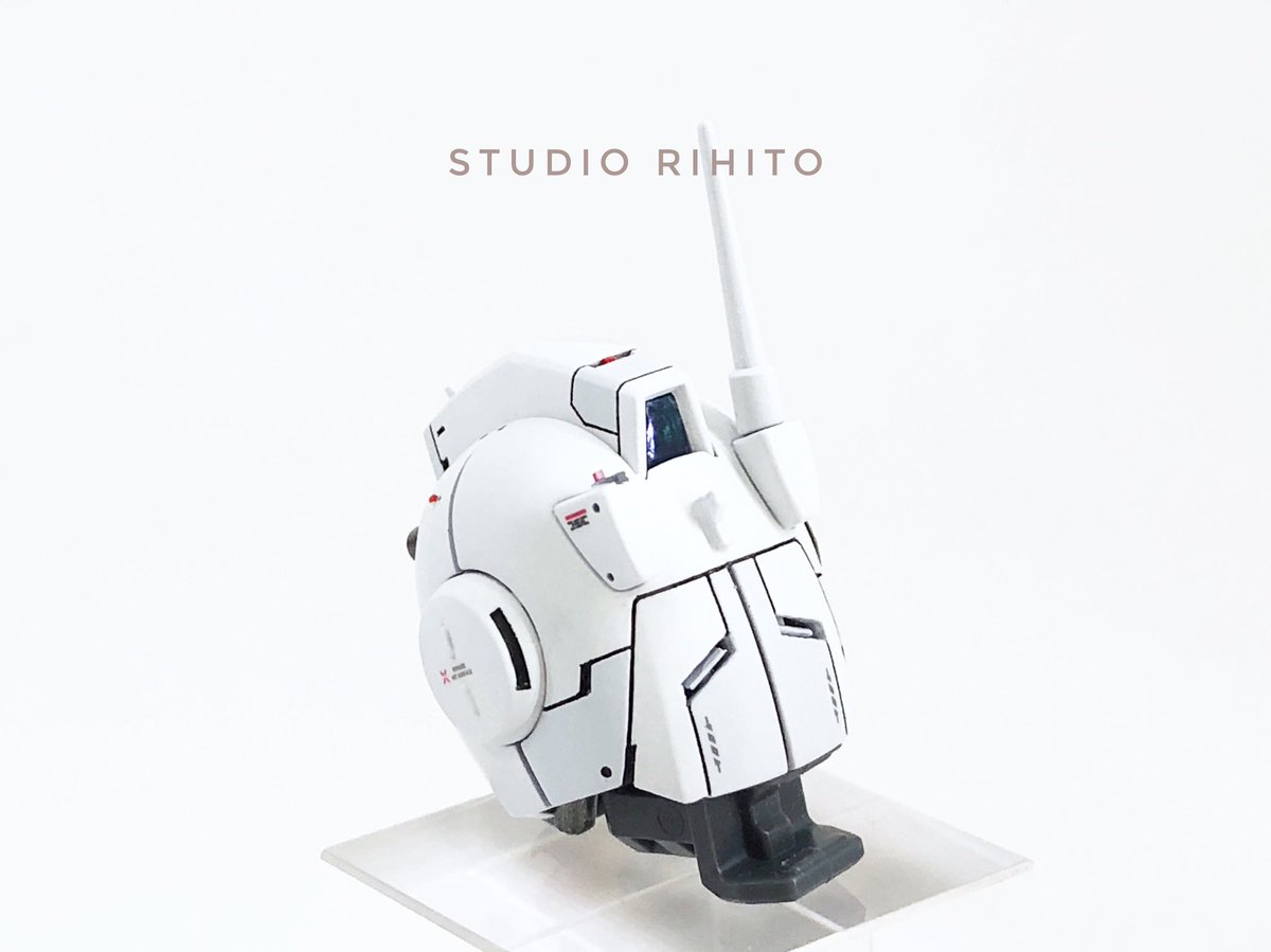 Rihitoon's tweet photo. GM2 Head

バルカンはメタルパーツに置き換えず、肉厚薄々加工と塗装で仕上げ https://t.co/aAor6OPA5S