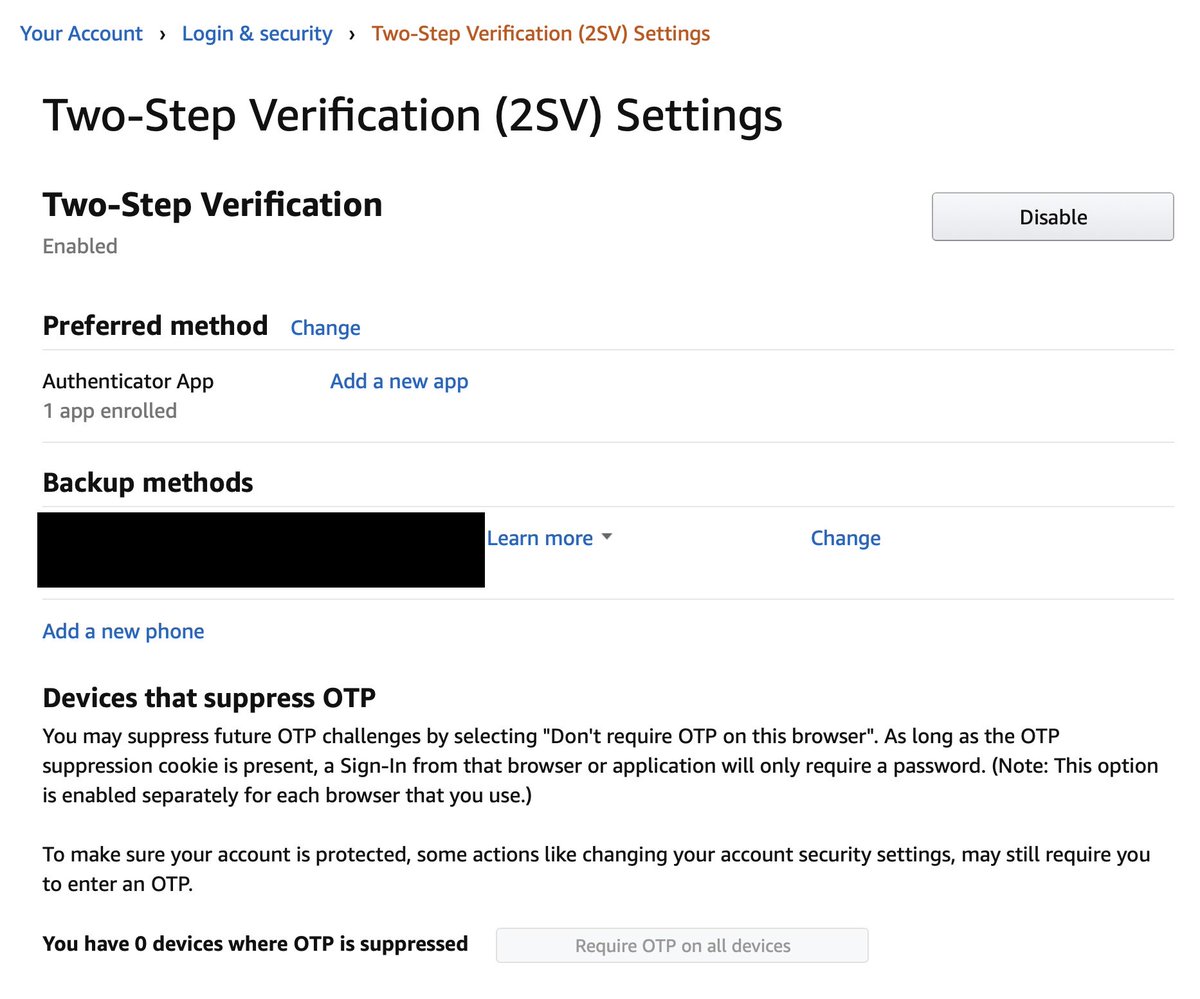 MetalCastleInc's tweet image. #Amazon 2-factor #MFA isn’t enabled when you think it is. Several #AWS customers I spoke with all had the same 2-factor #2SV #authentication #misconfiguration.

linkedin.com/feed/update/ur…