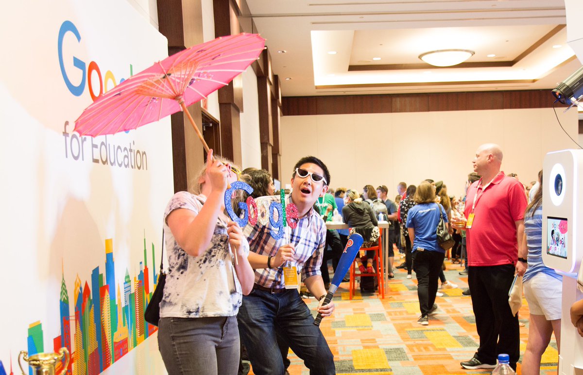 PhillySnapBooth's tweet photo. Google is in Philadelphia. Come join the team at @Loews_Hotels learn about new technology &amp; boost your knowledge with the PROS! #GoogleEdu #Google #ISTE2019 #PhillyPhotobooths #ISTEphiladelphia https://t.co/GUmc04ONuO