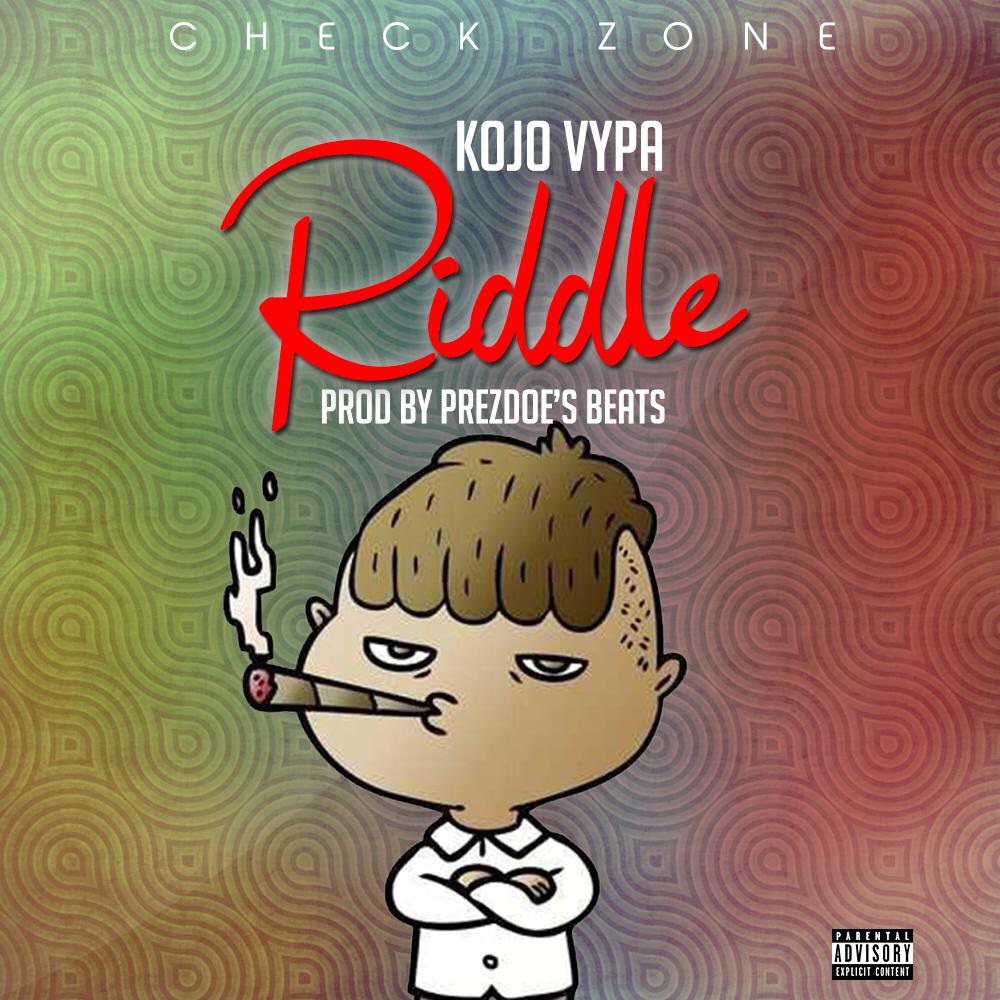 CheckZoneShaggy's tweet photo. Good evening fams🌞. @⁨CheckZone Kojo Vypa⁩ is releasing Danceable tune on Friday dubbed RIDDLE!   Let’s share this artwork for now and stay anticipated ✊🏽❤🙌🏼     #CheckZone Family #Acheckah? #Riddle✔ https://t.co/n67XBOXvVv