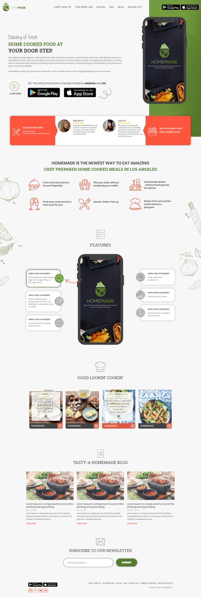 webbasedme's tweet photo. Congratulations to the Homemade Food App. We launched their website and are super excited to share: https://t.co/KfWmaUqyfE https://t.co/crT6uatpAX