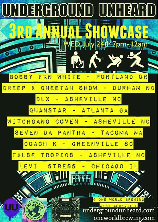 Next month I will be flying to #Asheville NC for the @uuhiphop #HipHop #showcase. Peep the event page on #FacebookLive here: buff.ly/2IxuZkF