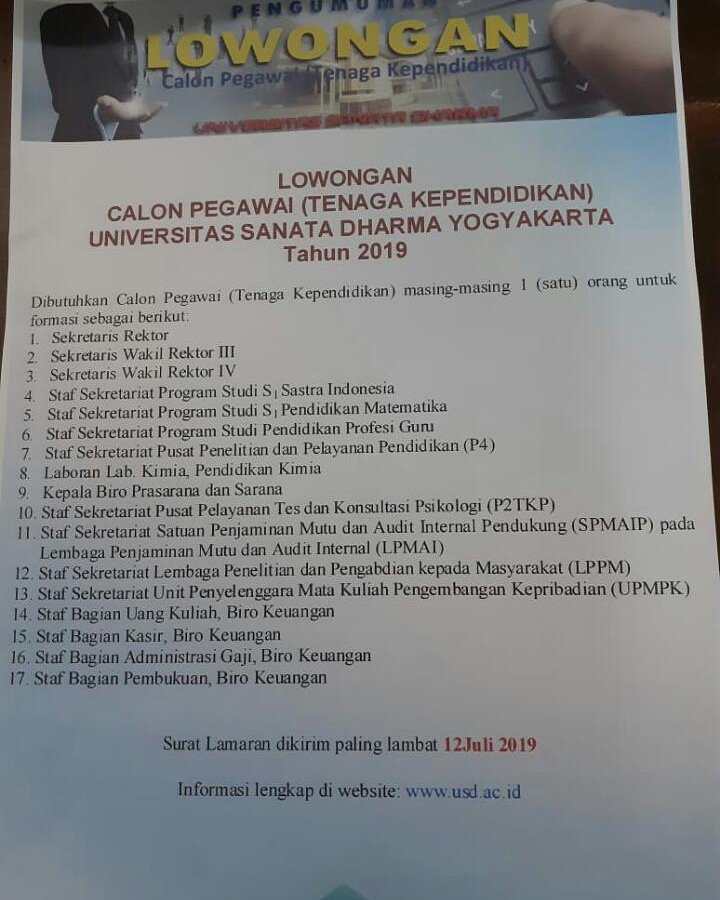 persatuanburuh's tweet image. Tes ah, kalo sebarin lowongan gini gmana reaksi #warganet #lowonganjogja  #lowonganyogyakarta  #lokerjogjakarta  #lokeryogyakarta