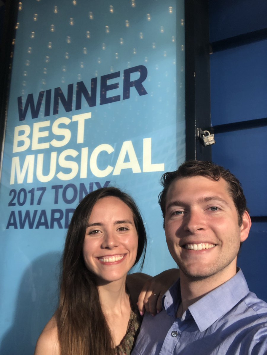 belumaffei's tweet photo. A milestone musical night with @guggenheimok 🎶🙆🏼‍♀️ #youwillbefound @DearEvanHansen #DEHtoronto https://t.co/6mxN9y7W3M