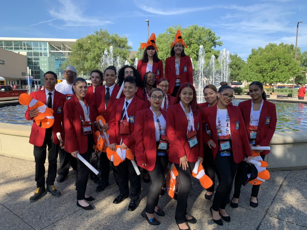 PCTASkillsUSA's tweet photo. SkillsUSA opening ceremony!! #PCTASkillsUSA #NLSC19 @LindaLarsenRI @PCTAProvidence @SkillsUSA @SkillsUSARI https://t.co/YPfo0UO4qX