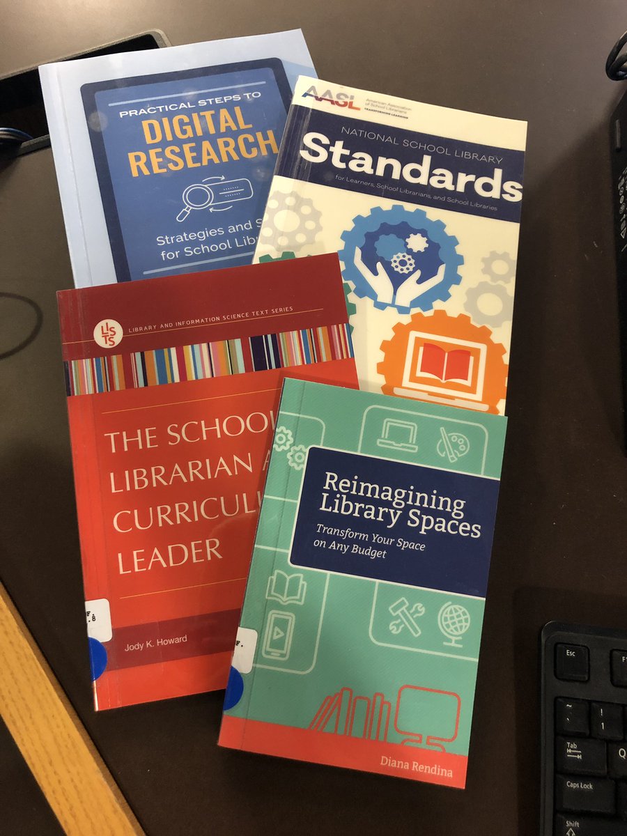 Summer vacation begins but the learning never stops. These are just a few of the books I’ll be reading this summer! Reading the same? Let’s discuss! #SummerReading #aasl #innovativespaces #highschoollibrary