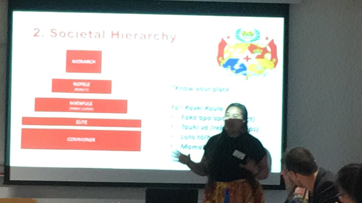 Young Pacific scholar Melania Napa’a from <a href="/otago/">University of Otago</a> and the Kingdom of Tonga dropping knowledge on the Tongan Monarchy &amp; Sovereignty #PIPSA2019