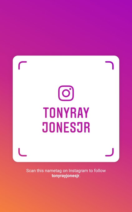 Follow me on Instagram! Username: tonyrayjonesjr https://t.co/4hhclJlIMn https://t.co/YSj24yfNHi