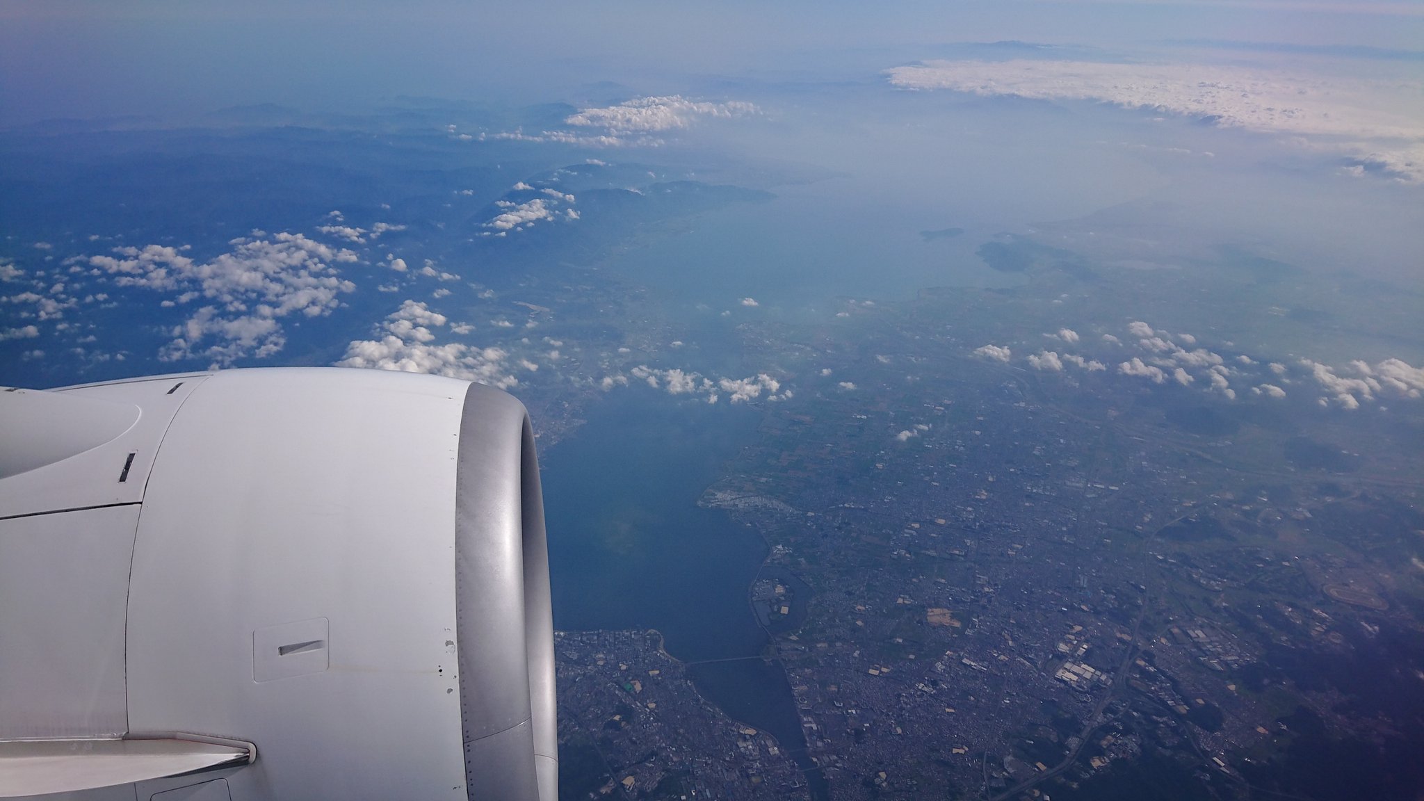 １９のままさ Ar Twitter 琵琶湖も日本アルプスも 富士山も綺麗に見えたよ 琵琶湖 日本アルプス 富士山 飛行機 航空写真 T Co F6gdmlqvta Twitter