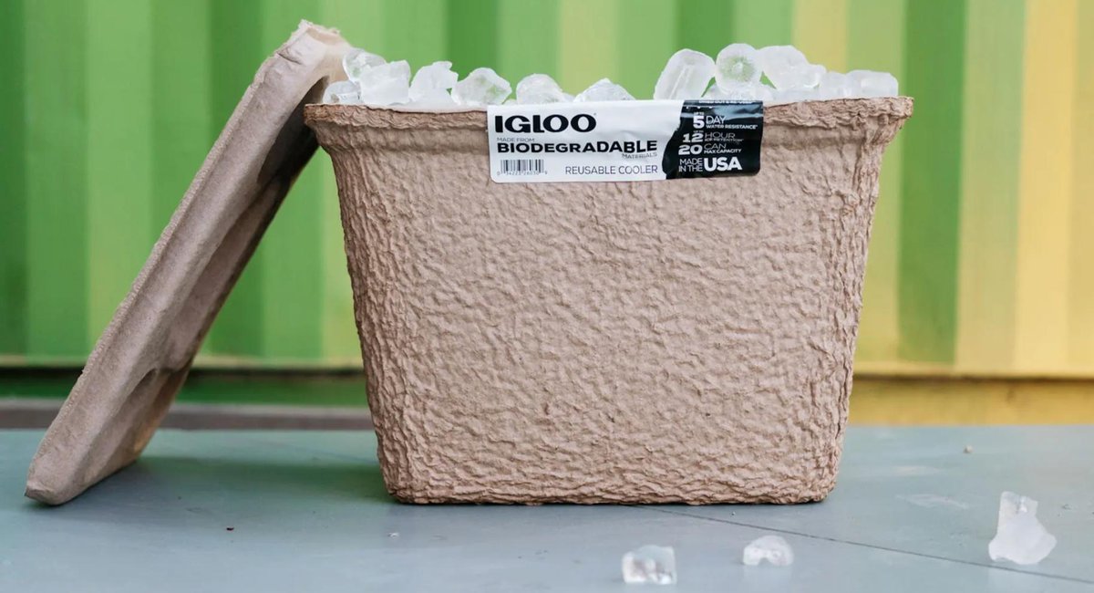 PlasticPollutes's tweet photo. We are so excited to hear that @iglooproducts is saying goodbye to styrofoam coolers as they release a biodegradable update! @NFL &amp; @NFLGreen, why don’t you follow their lead and ditch the single-use styrofoam coolers that pollute our planet?
https://t.co/ktsibqMJab https://t.co/PICvEia1N6