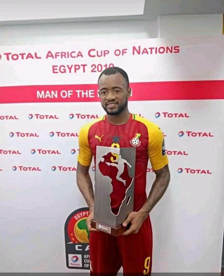 purefmsports's tweet image. Ghana striker @jordan_ayew9 has been named the Total Man of the Match against Benin in the 2019 Africa Cup of Nations.