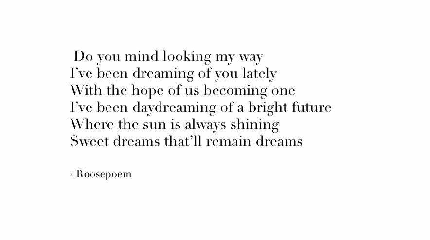 Roosesred's tweet photo. @heyeyshjey I do short poems 😊 you can follow me on insta as well @/ Roosepoem 💜 https://t.co/wo9Mndh4Wc