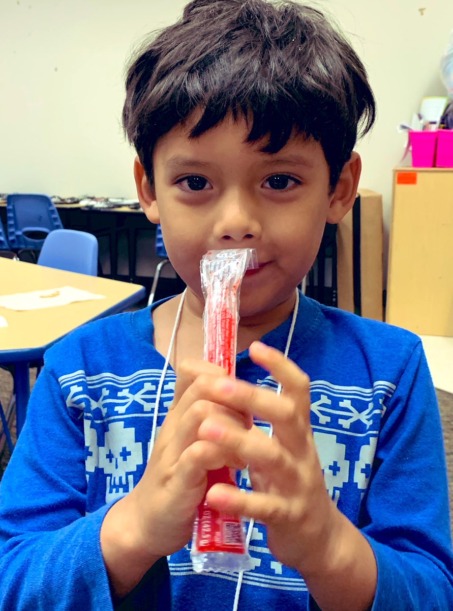 VVannoy's tweet photo. Guess what kind of day it was today? 😊 ☔️ It rained popsicles in ELL Summer School! Thank you to our awesome admin for treating our kids. @AlvinISD_ELL 🌈 tongues. 🤣❤️ https://t.co/GlbR0tk73v