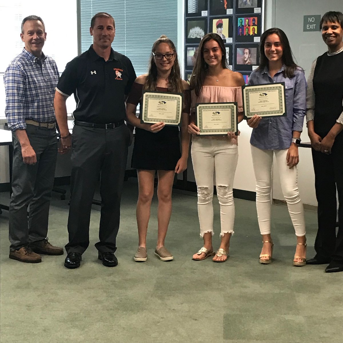 SPSSuper's tweet image. Recognizing our student-athletes #spsmind #spsbody