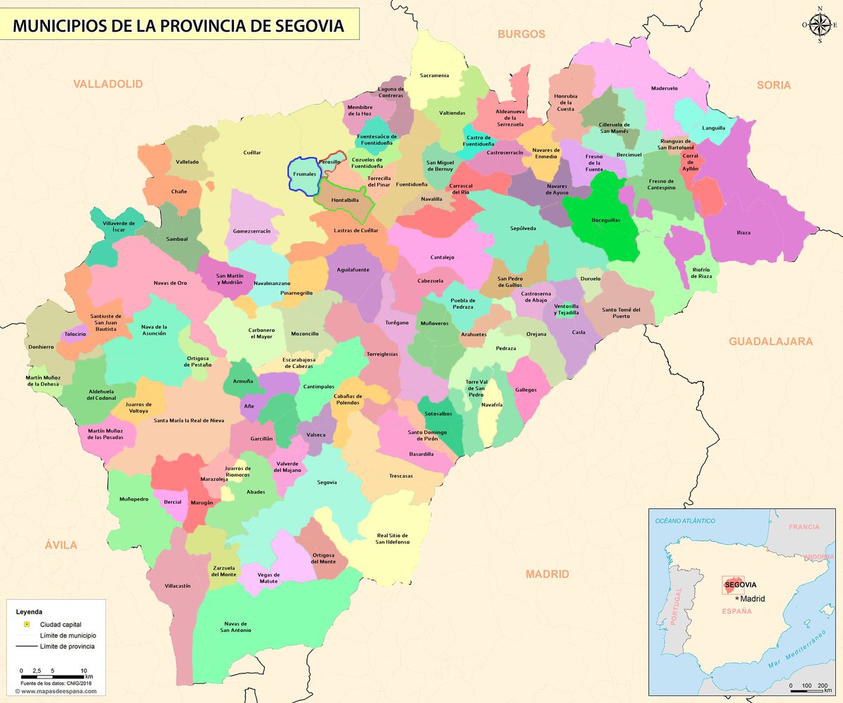 BotSegovia's tweet photo. 2:00 - 26/6/2019
Hontalbilla conquista Frumales, anteriormente perteneciente al municipio de Perosillo.
#SegoviaWarBot #Hontalbilla #Frumales #Perosillo https://t.co/qesaWfNlzj
