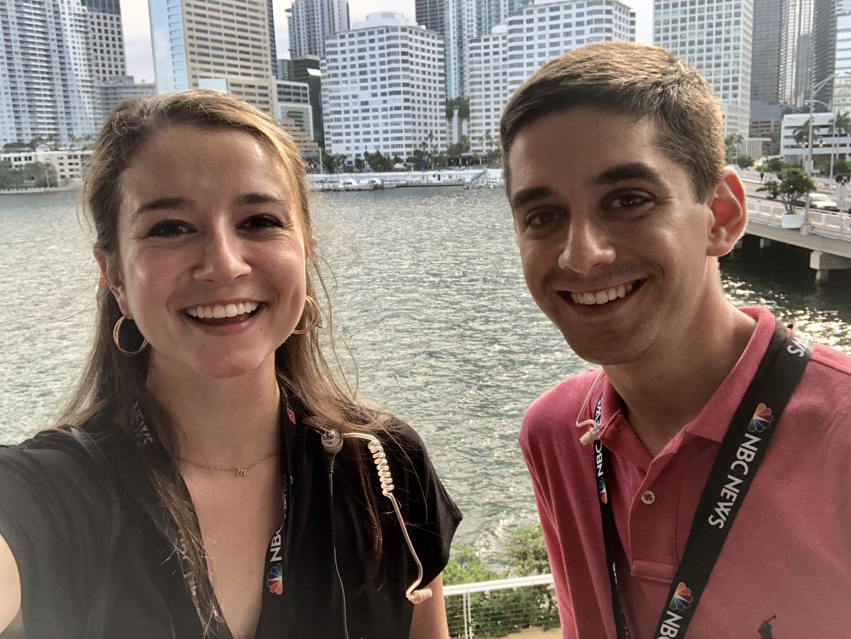 Maura Barrett On Twitter Got A Behind The Scenes Look At Nbcnightlynews Show Out Of Miami Tonight With Garygrumbach Ahead Of Demdebates Starting Tomorrow Https T Co 0geqofbig9