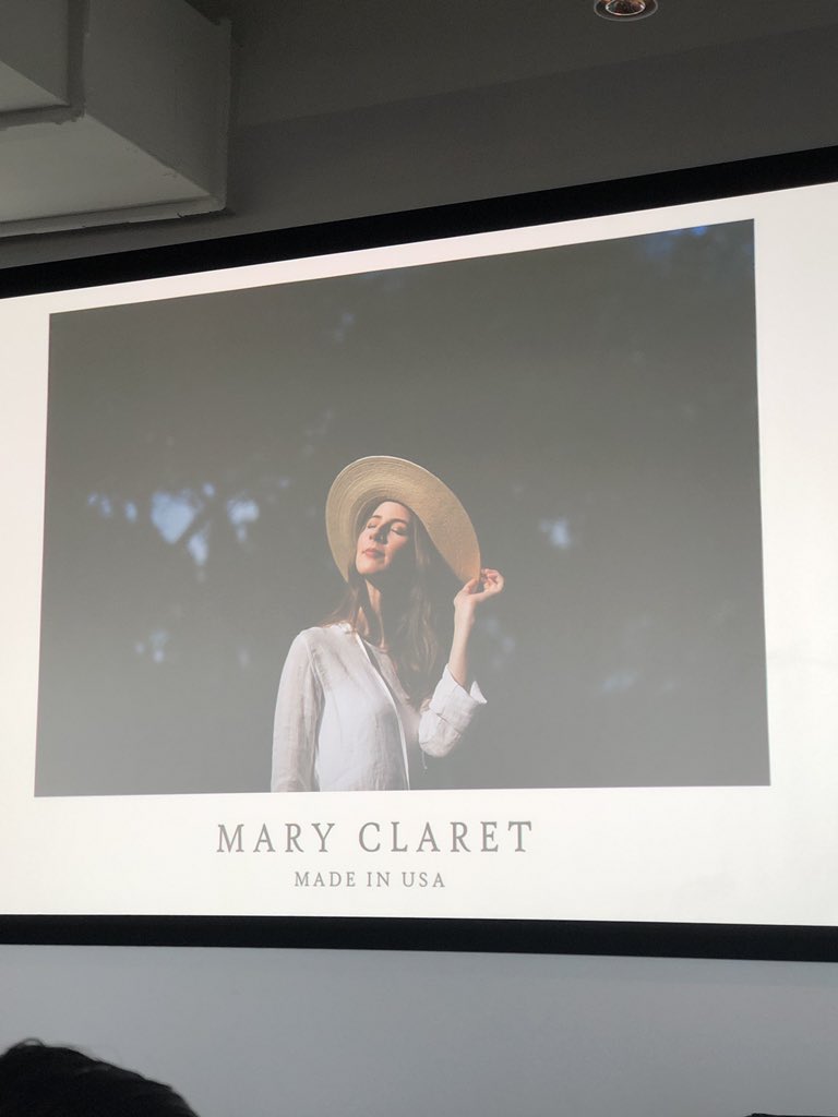 One2Collective's tweet photo. Discovered a new brand crush at tonight's #austinfaststart fashion pitch competition: Mary Claret - inclusive sized apparel made in Austin https://t.co/4ubg2peURT