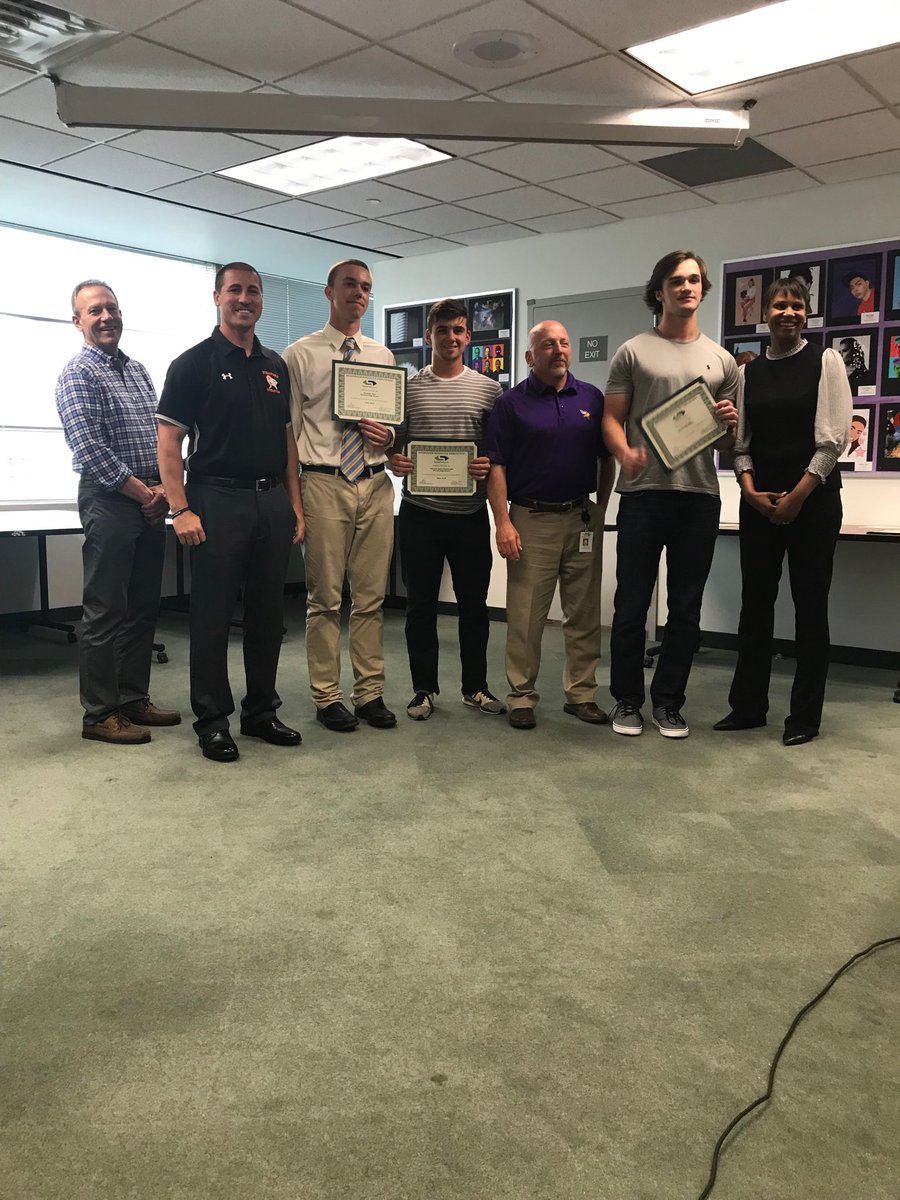 SPSSuper's tweet image. Student-athletes recognized at BOE meeting #spsmind #spsbody