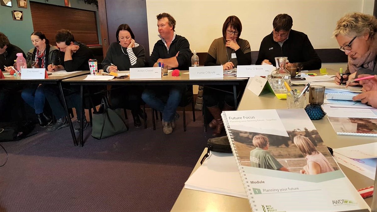 AWDTNZ's tweet photo. Bringing farming partners together on Future Focus. Participants explored a team approach to business planning, building stronger farming partnerships encompassing business, family and lifestyle factors. More info &amp; register interest at https://t.co/B7SyXLEd6S @NZBeefLamb https://t.co/iNifDDlmd3