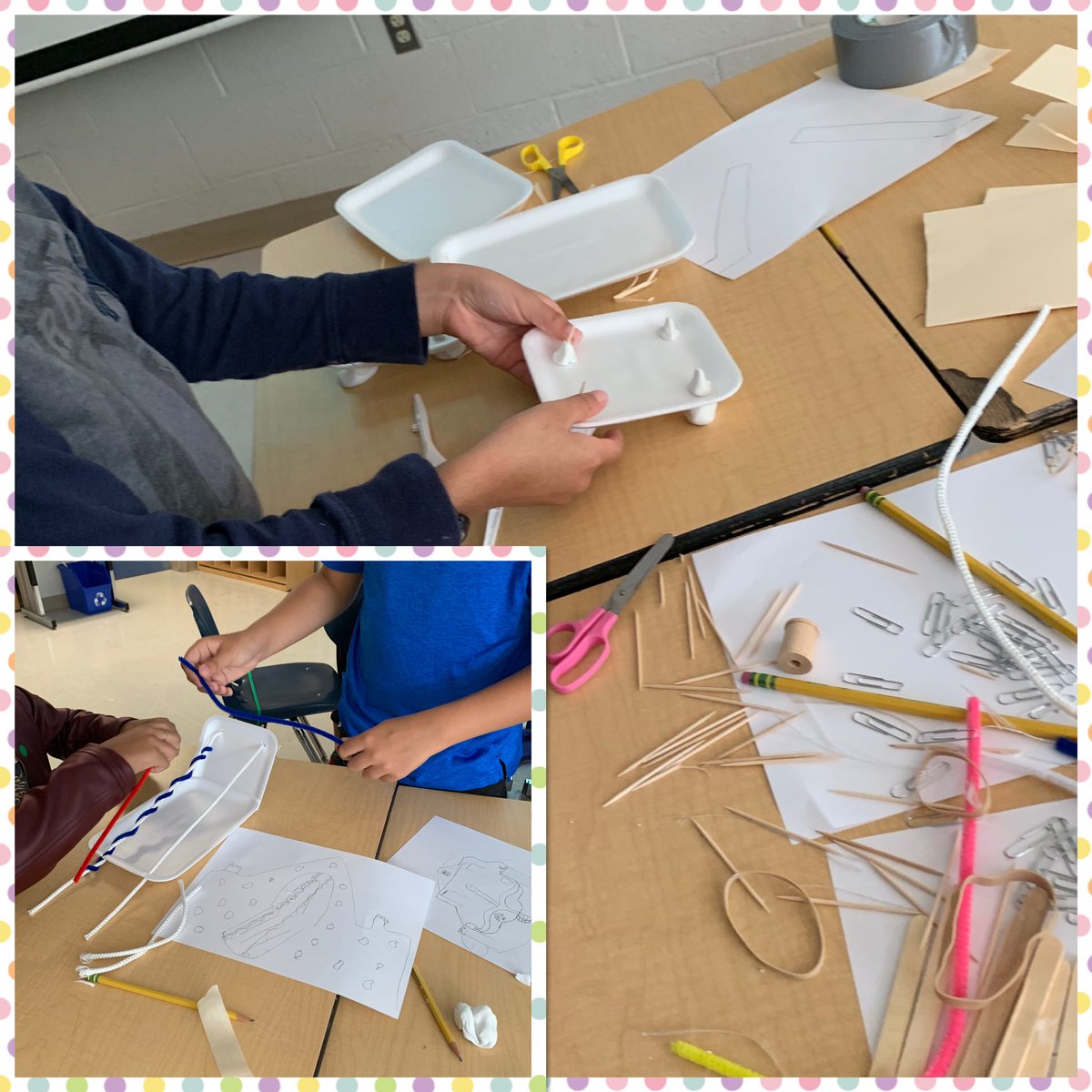 NoelElvir924's tweet photo. The scientists 👨🏽‍🔬👩🏻‍🔬 attending @EsolPbc #STEMExplorerCamp at Diamond View are becoming master engineers! #ELs_Can #BuildingPrototypes #TestingStructures @CampInvention @OrlandoMastrapa https://t.co/b9z5jwNBIW