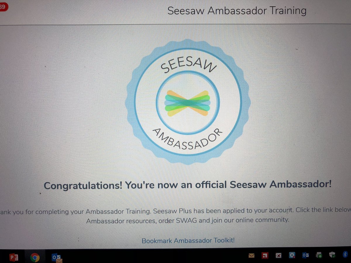 Became a <a href="/Seesaw/">Seesaw</a> Ambassador today! So excited!!😊😍