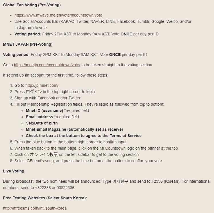 GFRD_INT's tweet photo. [⚠️IMPORTANT⚠️]  @GFRDofficial comeback is near. Aside from streaming the MV we should help voting #GFRIEND too!
#FEVERSEASON #FEVER #열대야 #여자친구 

Tutorials by @cel_cellec
Please read this link for further details➡️https://t.co/w9BmMQcr3A https://t.co/c3i4LuBAla