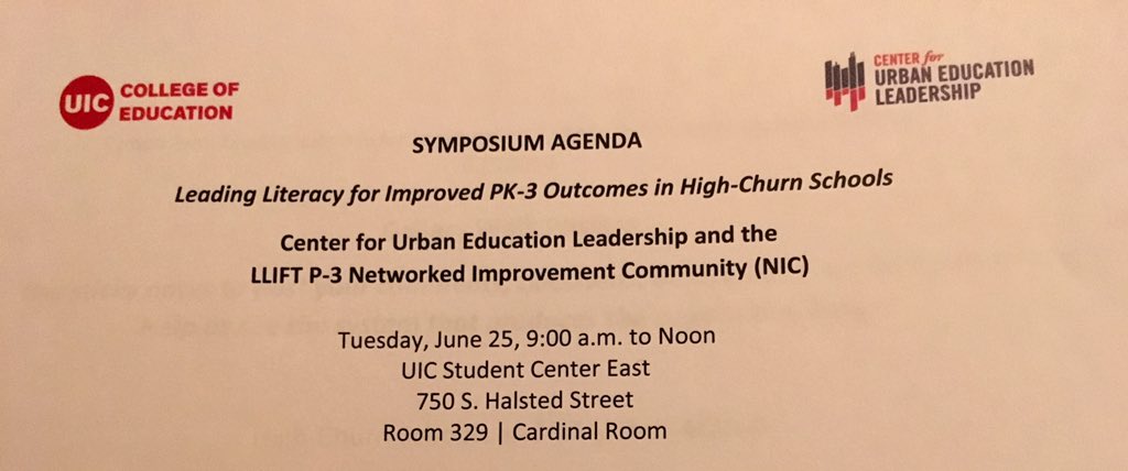 Chitownteach's tweet image. How I spent day one of summer break... #constantlylearning #principallife @UIC_CollegeofEd @UIC_CUEL