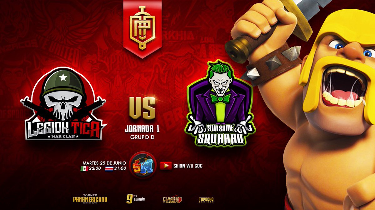 🔔HOY comienza 🔔
🏆Torneo Panamericano🏆
⏰DIRECTO a las 10pm México 🇲🇽 
RECUERDA que por cada 100 LIKES durante el directo se regalará un 🎁PASE DE ORO🎁
Fuegooo🔥🤟🏼🔥

RESERVA aquí⬇️
youtu.be/vyF1oTKsaJ8