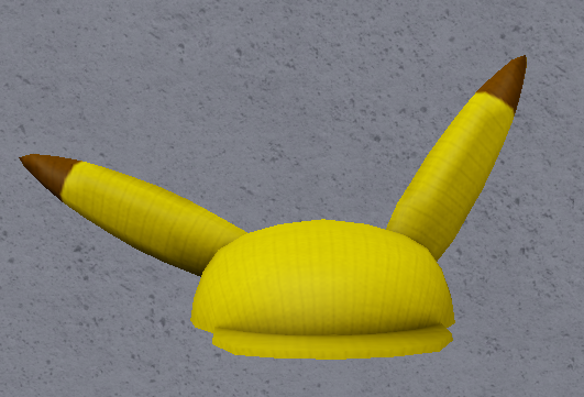 Unused Roblox Assets On Twitter Weird Hat Mesh 22543563 Texture - roblox yellow and orange hat