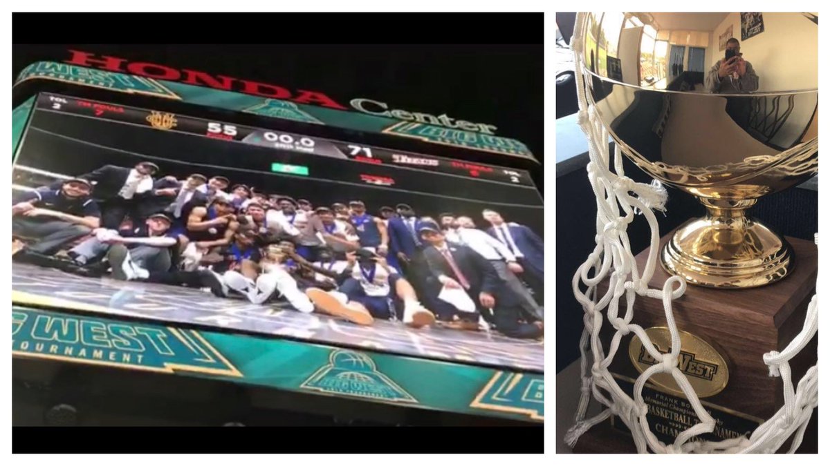 RossMadison1's tweet photo. @RGVVipers When the Titans won their Big West trophy π in 2018! πππ― #TrophyTuesdayπ #2018BigWestChampions #CalStateFullertonBasketball #CSUFBasketball πΉπΈ https://t.co/FB7xsThClV
