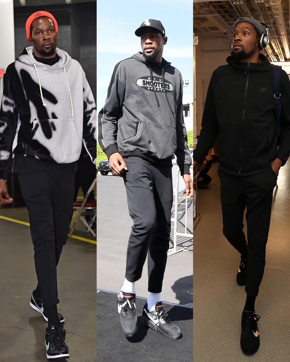 Pics: 2019 SZN was Hoodie SZN for KD 