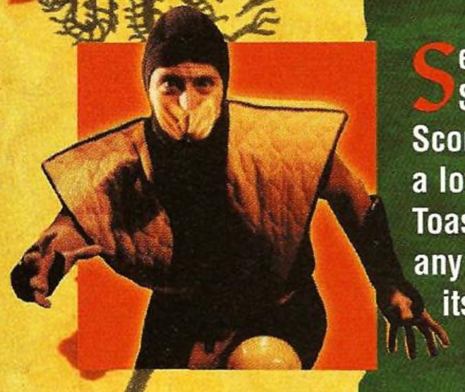 Martial artist and original MK actor (and I'd even venture to call co-creator) Daniel Pesina returned to play Johnny Cage, Sub-Zero, Scorpion, and Reptile, plus the secret character Noob Saibot.