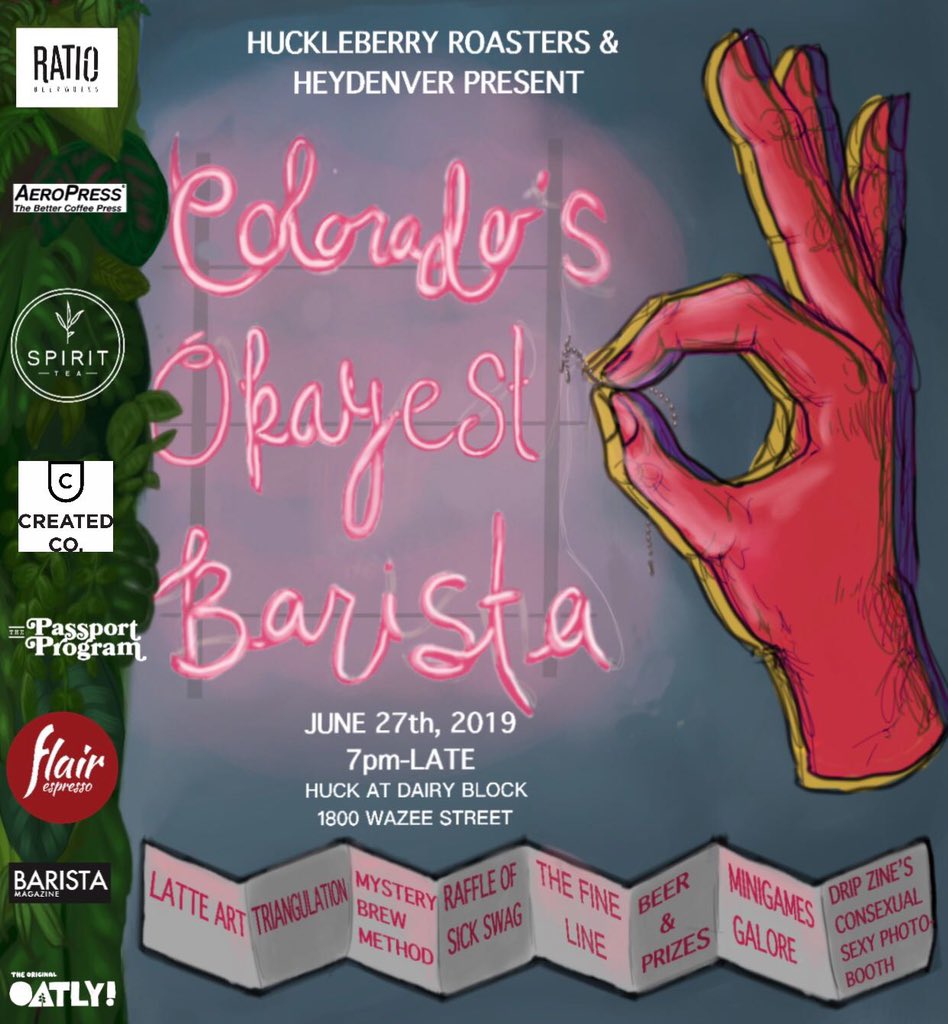 It’s going down for real folks! We’ve got swag from so many great local &amp; national brands + a night full of many barista-inspired competitions. Peep the link in our bio for more infooo