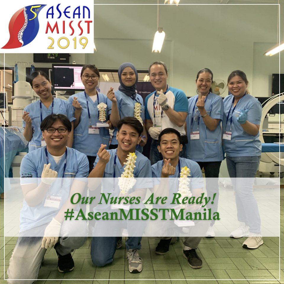 AseanMISST's tweet photo. Our nurses are ready! #AseanMISSTManila https://t.co/Gv0gn12c4Q