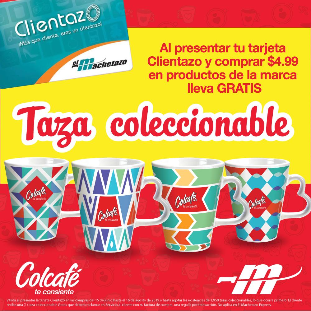 machetazopanama's tweet photo. Disfruta de los beneficios de ser un #Clientazo. Al presentar tu tarjeta #Clientazo y comprar B/. 4.99 o más en productos de la marca #ColCafé llévate gratis una de las tazas coleccionables. #ElMachetazo #YoConfio https://t.co/WA45dLcqTS