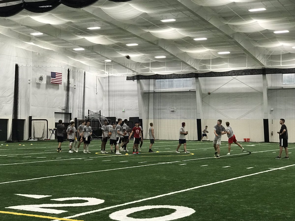 GaciochMatt's tweet photo. Thanks to @CMerrittMT @CoachSydeski and @BryantUFootball for an awesome camp. Learned some new things and had a great time. https://t.co/fgmlnK6EfF