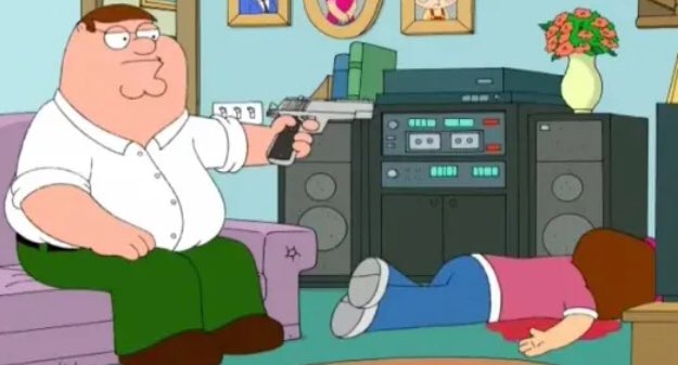 Jawsh on X: peter: hey lois remember that one time i shot our