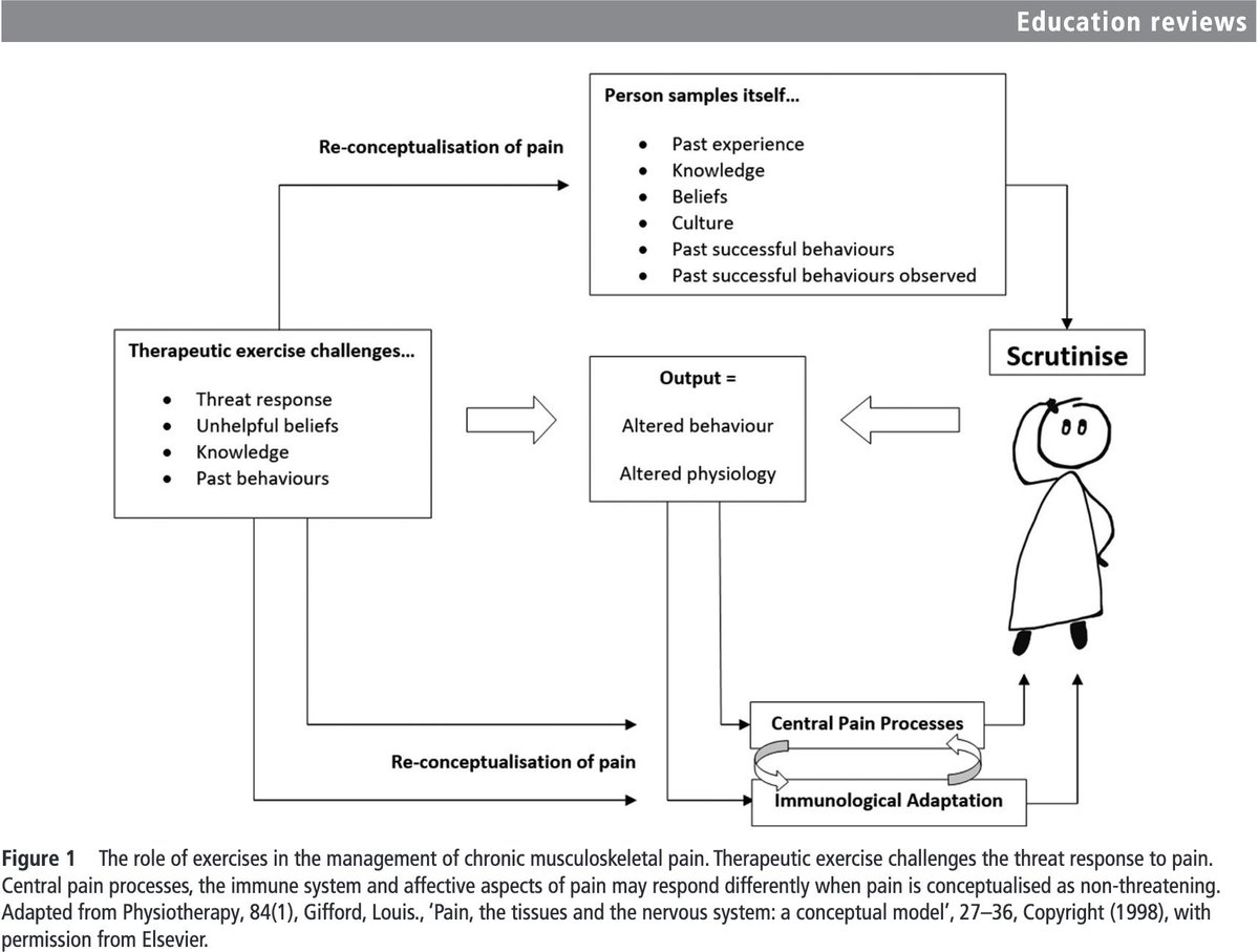 BJSM_BMJ's tweet photo. #OpenAccessAlert courtesy of @benedsmith &amp; team [SG]

Musculoskeletal pain and exercise—challenging existing paradigms and introducing new #GreatGraphic

https://t.co/9n5IfMDckz https://t.co/SYjuz8tU2k