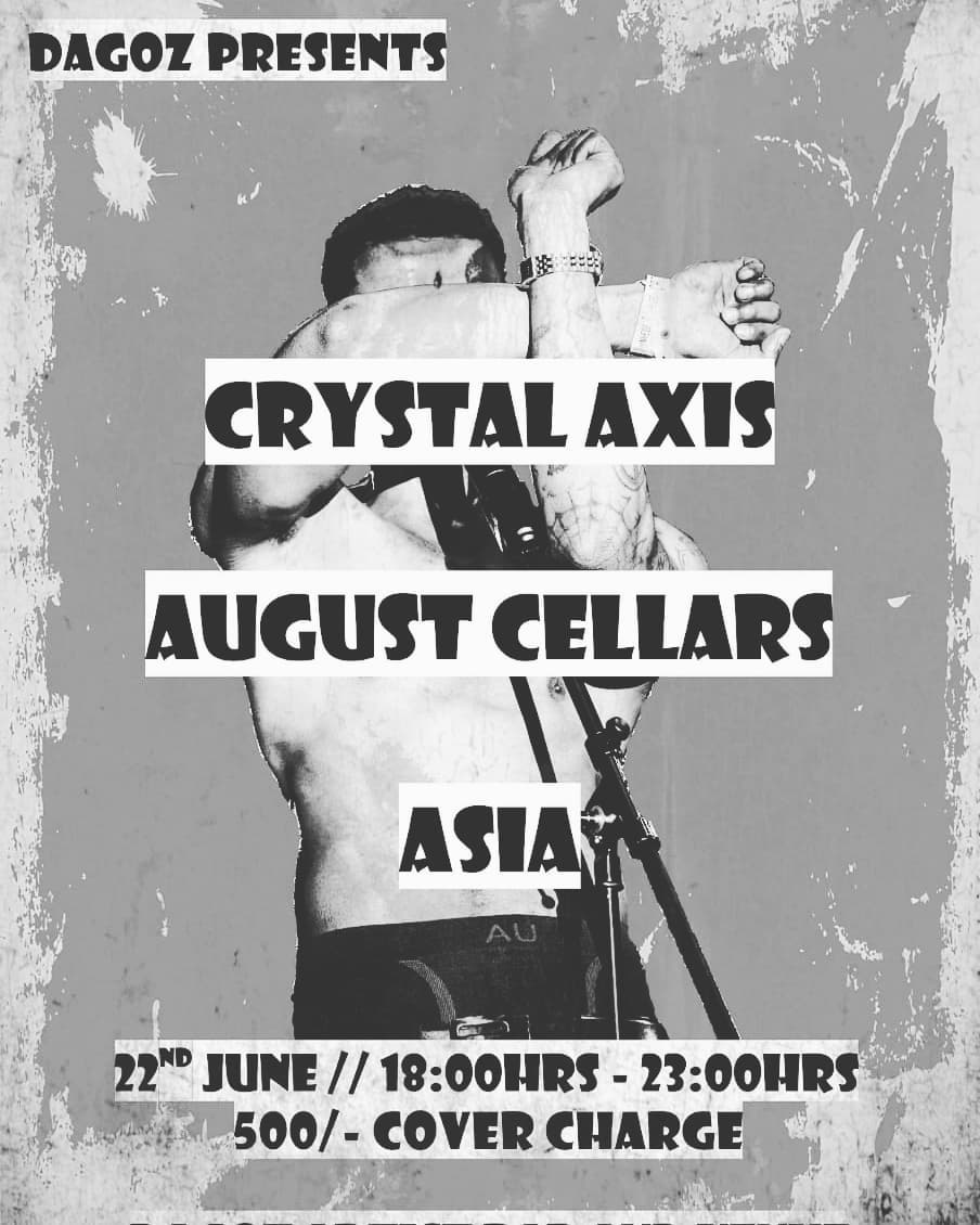 Hey Yo! Come hang out with us this Saturday, 29th of June @Dagoz alongside <a href="/crystalaxis/">Crystal Axis</a> and <a href="/AugustCellars/">AugustCellars</a>. Should be loads of fun.