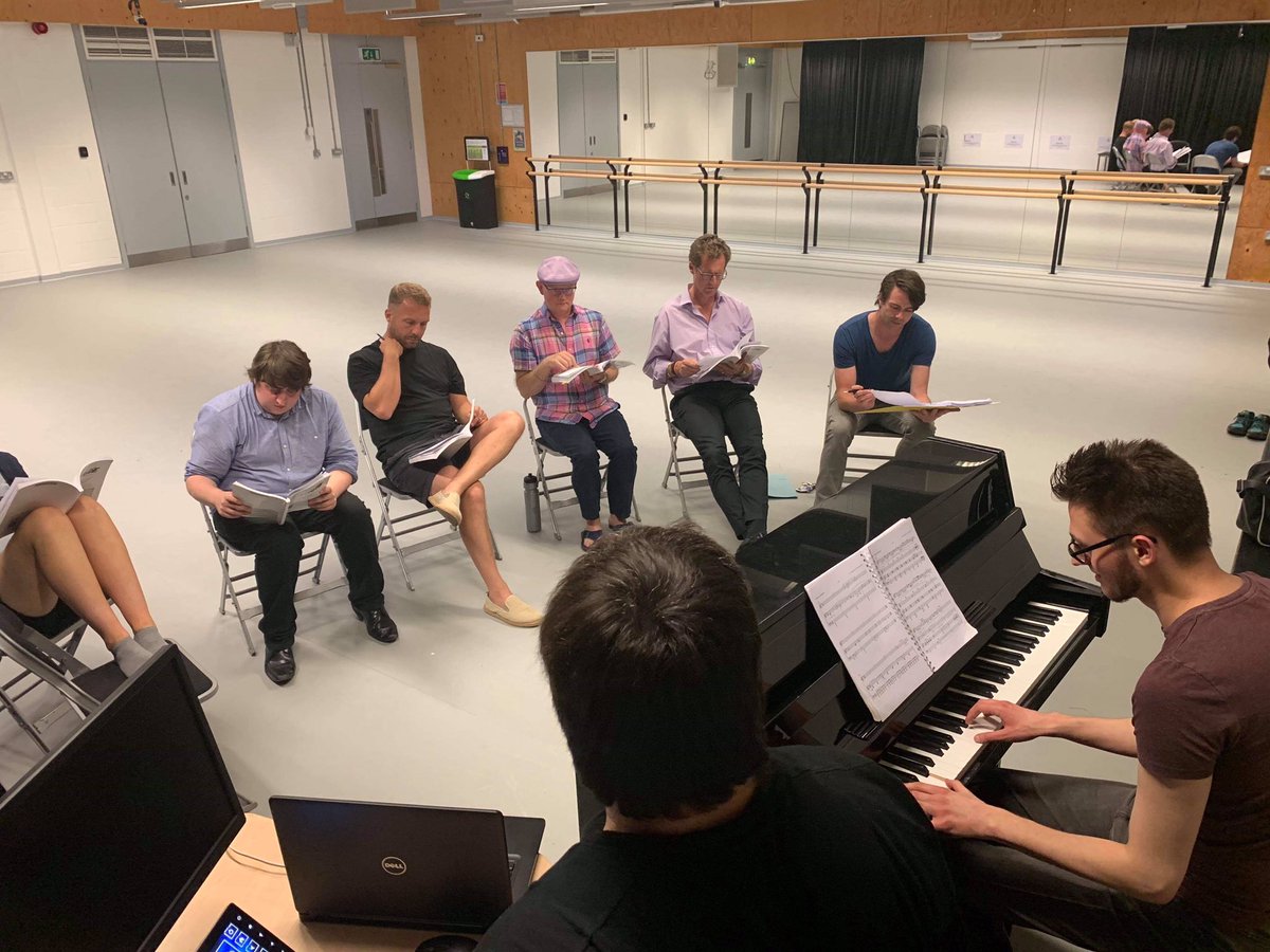 WinchMOS's tweet photo. It’s been a great few days for #wmos indoors and outdoors! Sunday was our summer BBQ which was really good fun and with such amazing weather! Whilst indoors, rehearsals have well and truly begun for #JekyllandHyde! Really is all go around here! #summer #musicals #BBQ https://t.co/6EtpzvZNJ7
